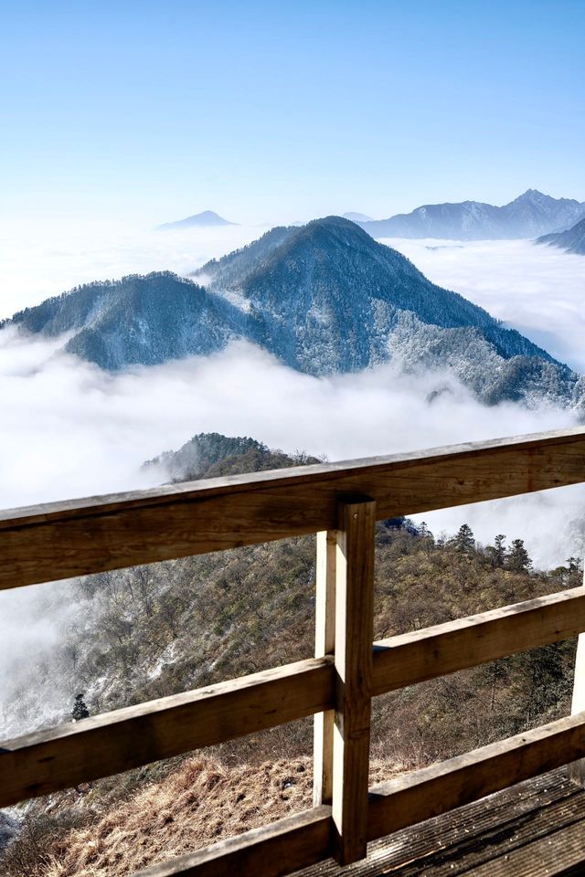 成都2小時直達的仙境——西嶺雪山