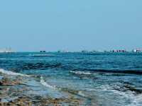 Phan Thiet beach in the summer from sunrise till sunset