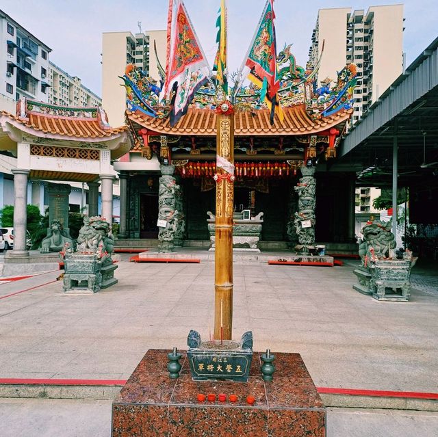 馬來西亞檳城著名華人文化歷史寺廟:三江廟大普公，祈福靈驗適合打卡拍照📸