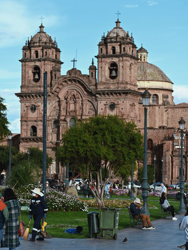 จตุรัสกลางเมือง Cusco ประเทศเปรู 