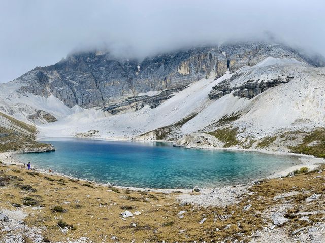 Eerie landscape of Yading