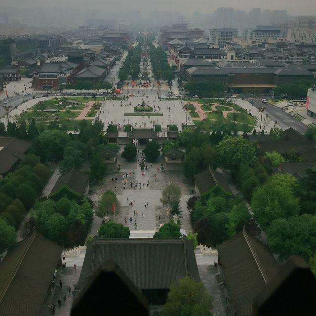 Visiting Da Yan Tower in Xi’an, China