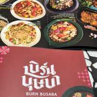 Delicious Thai cuisine at Terminal 21 Bangkok- Burn Busaba