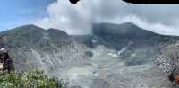 獨特火山體驗！玩轉印尼萬隆覆舟火山。