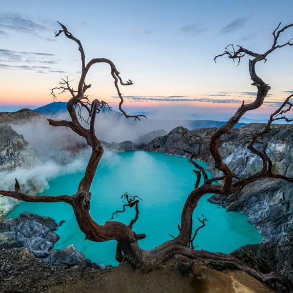 The Magical Blue Flames of Mount Ijen