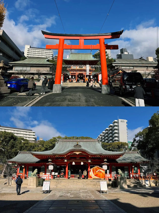 Serenity and History at Ikuta Jinja in Kobe