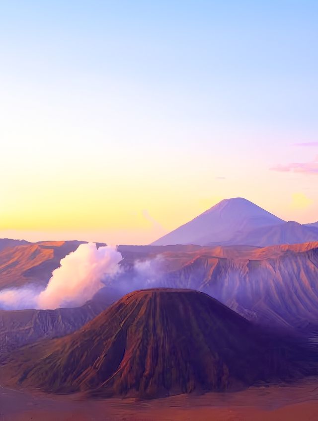 布羅莫火山：神秘的火山景觀