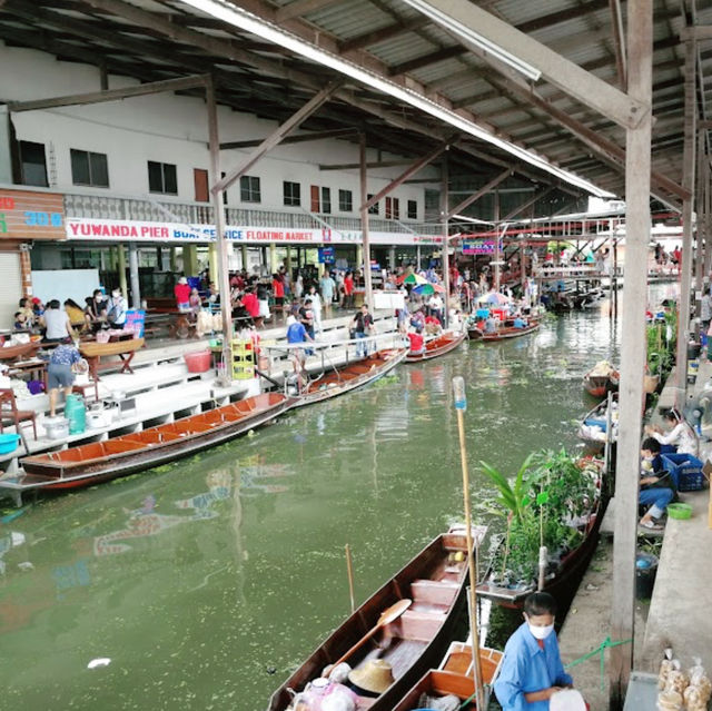 🇹🇭 Boat Ride  🔝 Local Floating Market