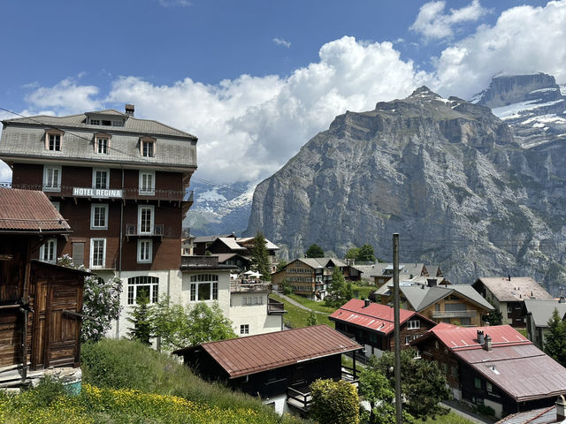 Picturesque mountain village