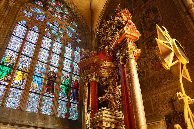 St Vitus cathedral Prague castle