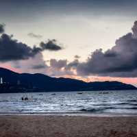 Sunset at Danang’s Beach!