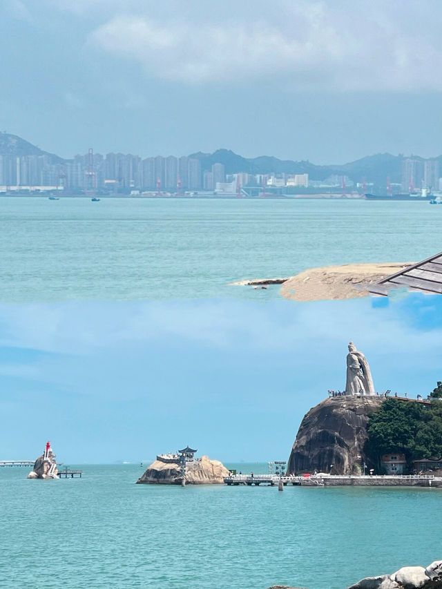 被譽為「海上花園」的小島，真是太美了。