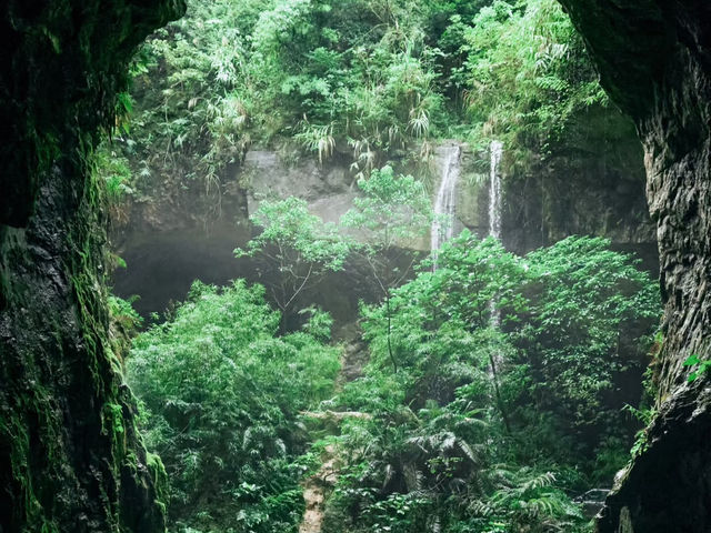  廣州從化龍潭水庫天坑：一場與自然親密接觸的探險