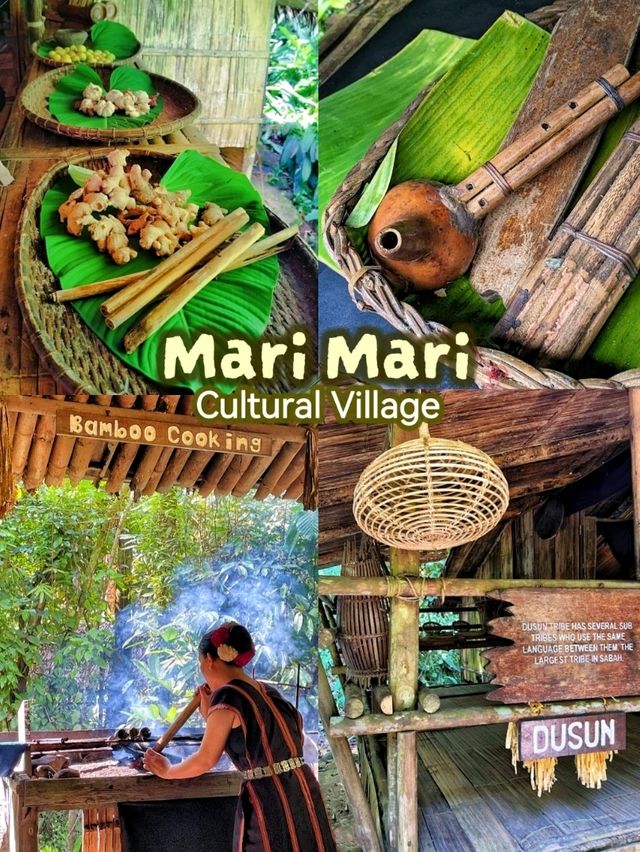 Mari Mari Cultural Village, all about indigenous ethic groups of Sabah