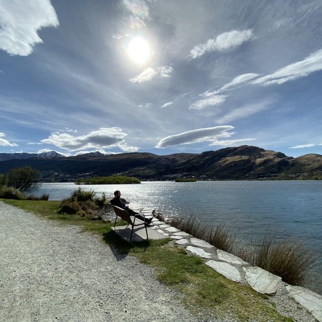 Capture the blue sky in New Zealand 