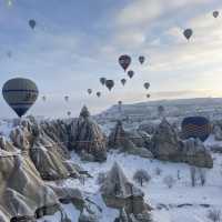 Christmas Magic in Snowy Cappadocia