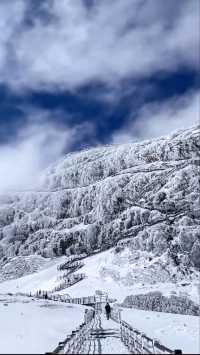 轎子雪山下雪了一日遊攻略放這裡了。