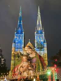 Don't Arrive Too Early for St Mary Cathedral's Light Show in Sydney