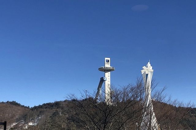 韓國平昌阿爾卑西亞洲際初滑雪