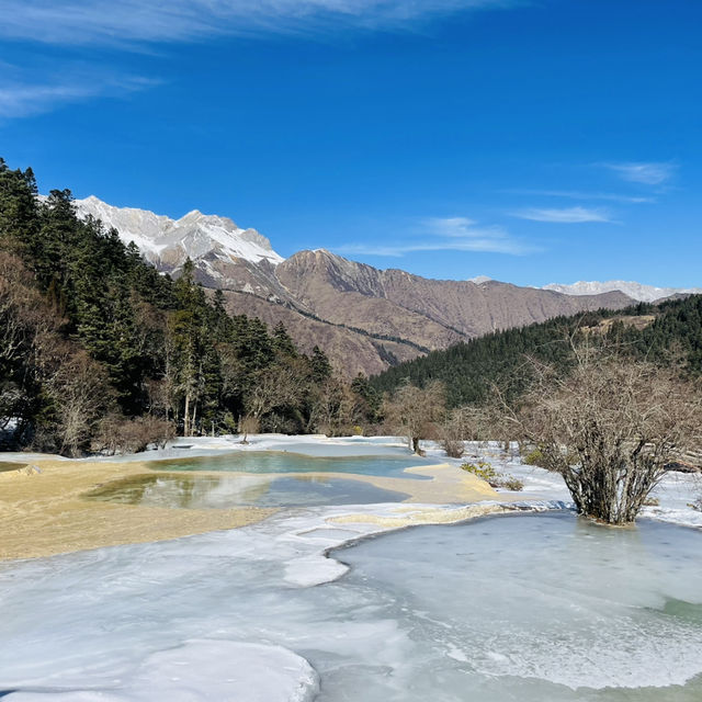 อุทยานแห่งชาติหวงหลง Huanglong ประเทศจีน