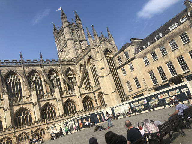 Bath - a town in England