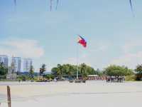 One bright day at Mactan Shrine