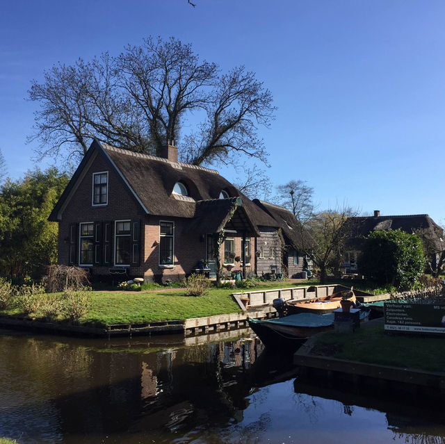 春天船遊Giethoorn