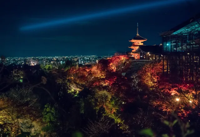 清水寺點燈