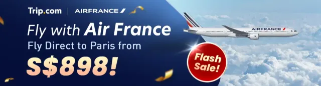 Trip.com Promo Code Singapore: Air France Promotion