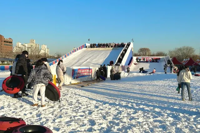 汝矣島漢江公園雪橇場