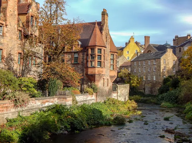 Dean Village a Edimburgo