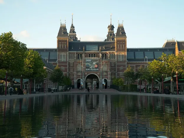 The Rijksmuseum in Amsterdam