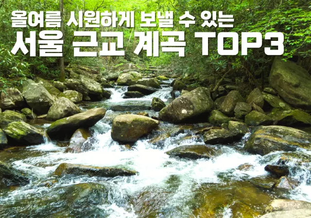 서울 근교 계곡 TOP3