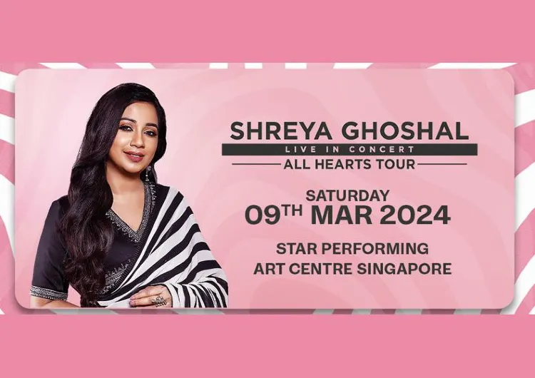 Shreya Ghoshal - All Hearts Tour 2024