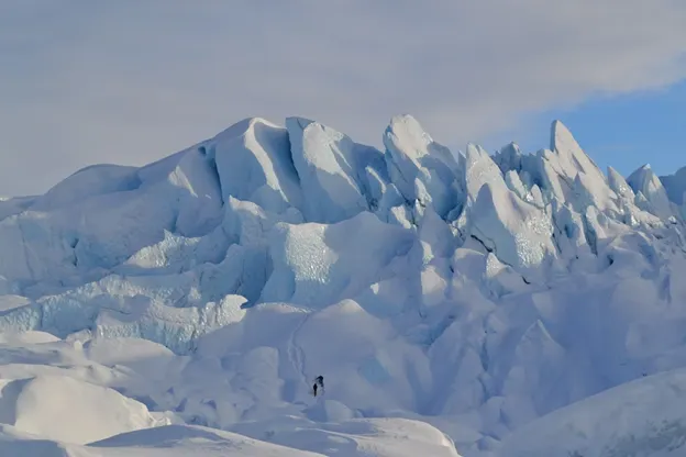 Ghiacciaio in Alaska, Stati Uniti