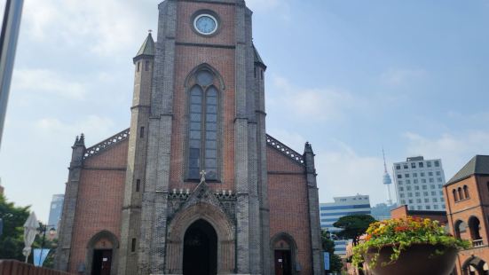 Myeongdong Cathedral is the Ch