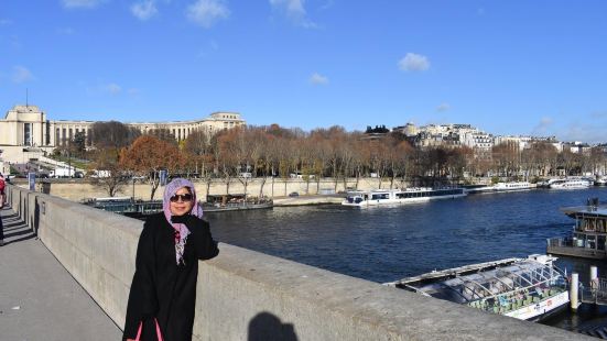 The Seine river in Paris is a 