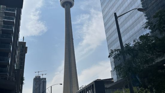 Visiting the CN Tower in Toron