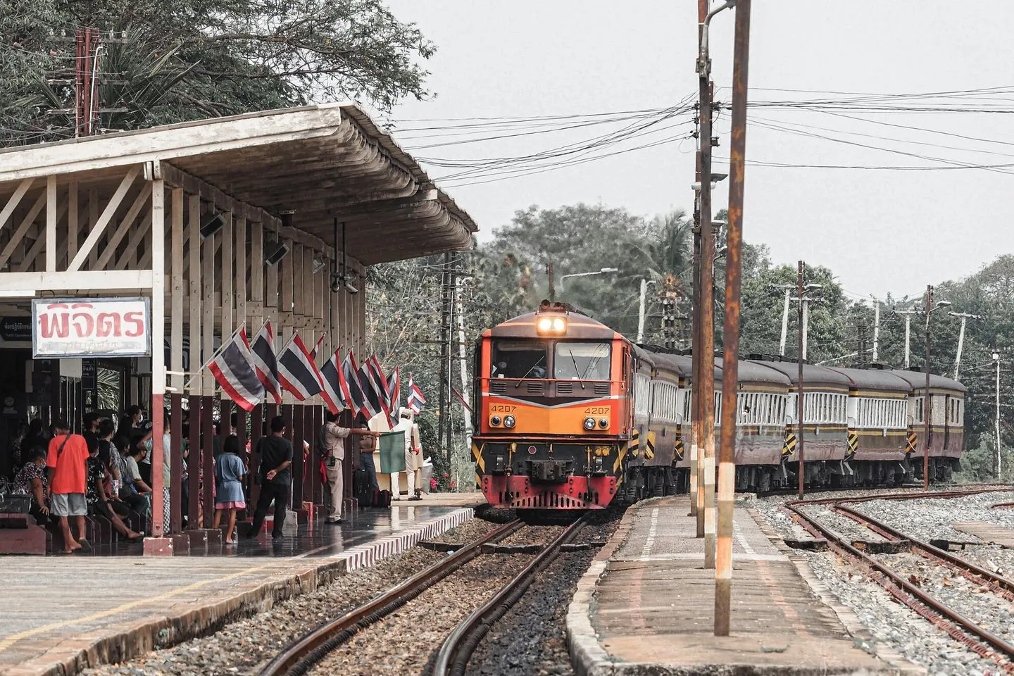 อำเภอเมืองพิจิตร สถานีรถไฟจังหวัดพิจิตร (ที่มา: เพจสถานีรถไฟพิจิตร)