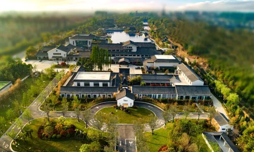 Shuxiang mansion of Bailu Lake Villa in Huai'an