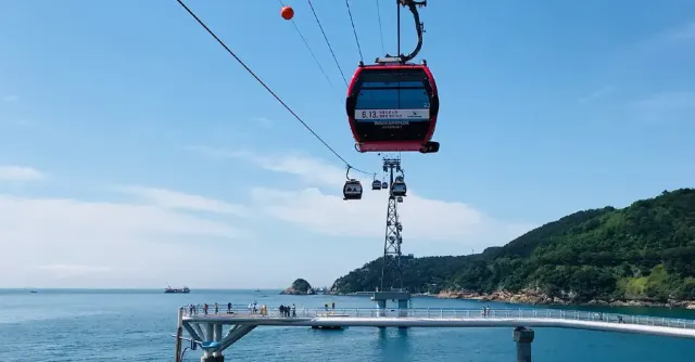 山松島海上纜車 Songdo Cable Car