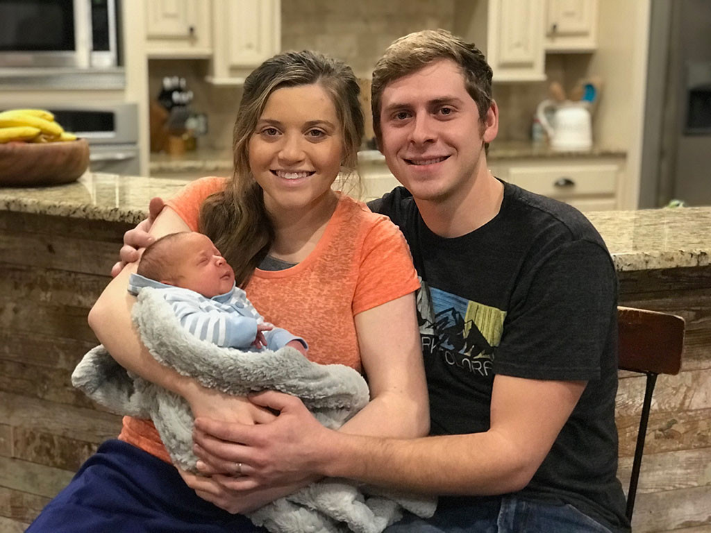 Joy-Anna Duggar, Baby Gideon, Son, 