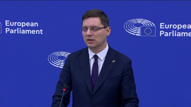 Press conference by Victor NEGRESCU (S&D, RO), general rapporteur for the EU budget 2025 (for section III - Commission), and Niclas HERBST (EPP, DE), rapporteur for the other sections ahead of the vote on the EU budget 2025 agreement