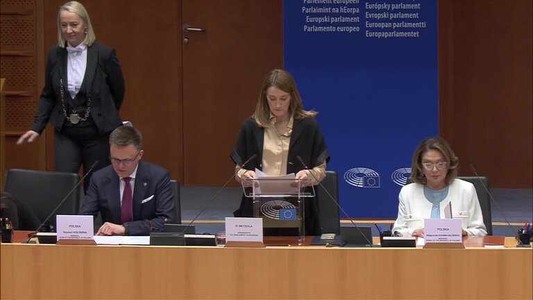 European Parliamentary Week 2025: welcoming words by Roberta METSOLA, EP President