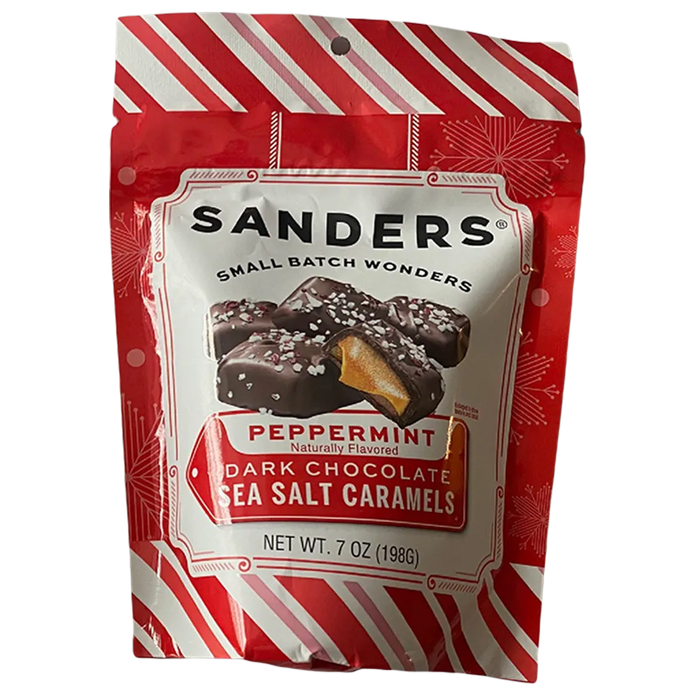 A bag of Sanders chocolates