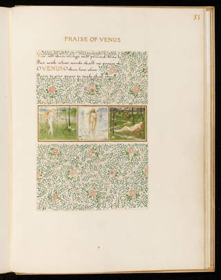 A Book of Verse by William Morris