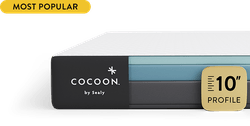 Cocoon Memory Foam side profile showing layers