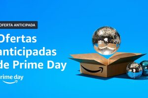 Oferta anticipada de Prime Day: disco balls en caja de Amazon