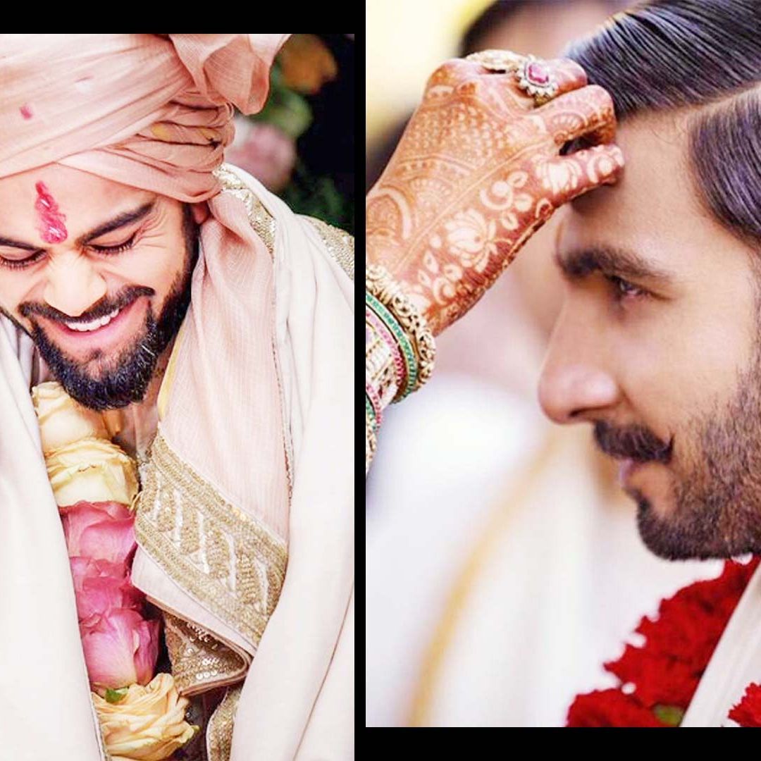 From Ranveer Singh to Virat Kohli, these are the celebrity grooms you should look to for grooming inspiration