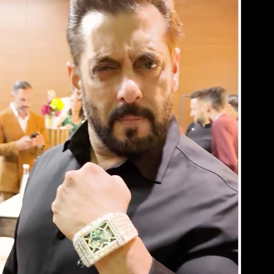 Salman Khan wears one of the most expensive limited-edition Billionaire III watches with 714 diamonds from Jacob & Co. You won't believe its staggering price